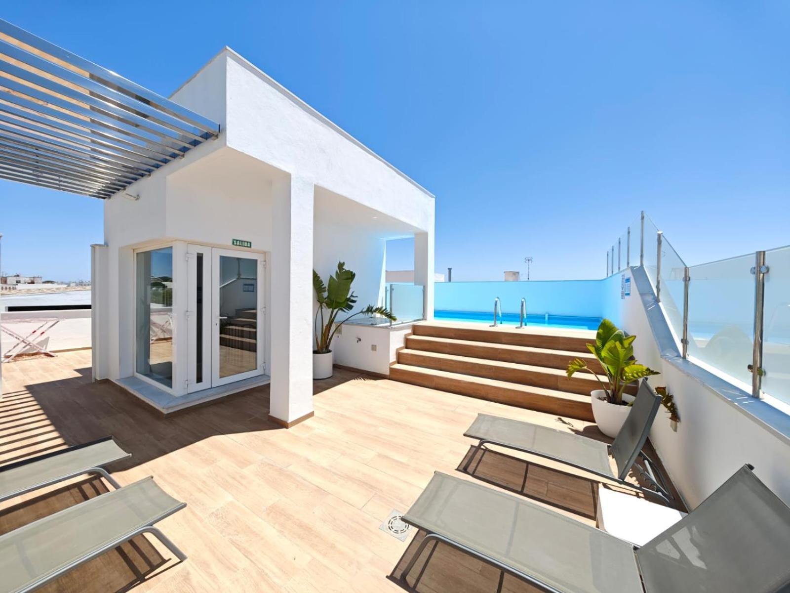 Apartamento Nuevo En Planta Baja A Con Piscina Y Solarium Barbate Extérieur photo